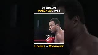 On This Day - First ever 12 rounds heavyweight championship fight | March 27th #shorts