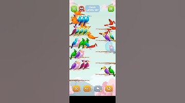 Bird sort color puzzle level-167🐦🐦🐦#shortsfeed #viralshorts #shorts#trendingshorts #funnyshorts