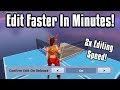 Double Your Editing Speed In JUST 10 Minutes! - Fortnite Battle Royale