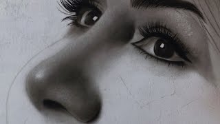 how to draw hyper realistic nose