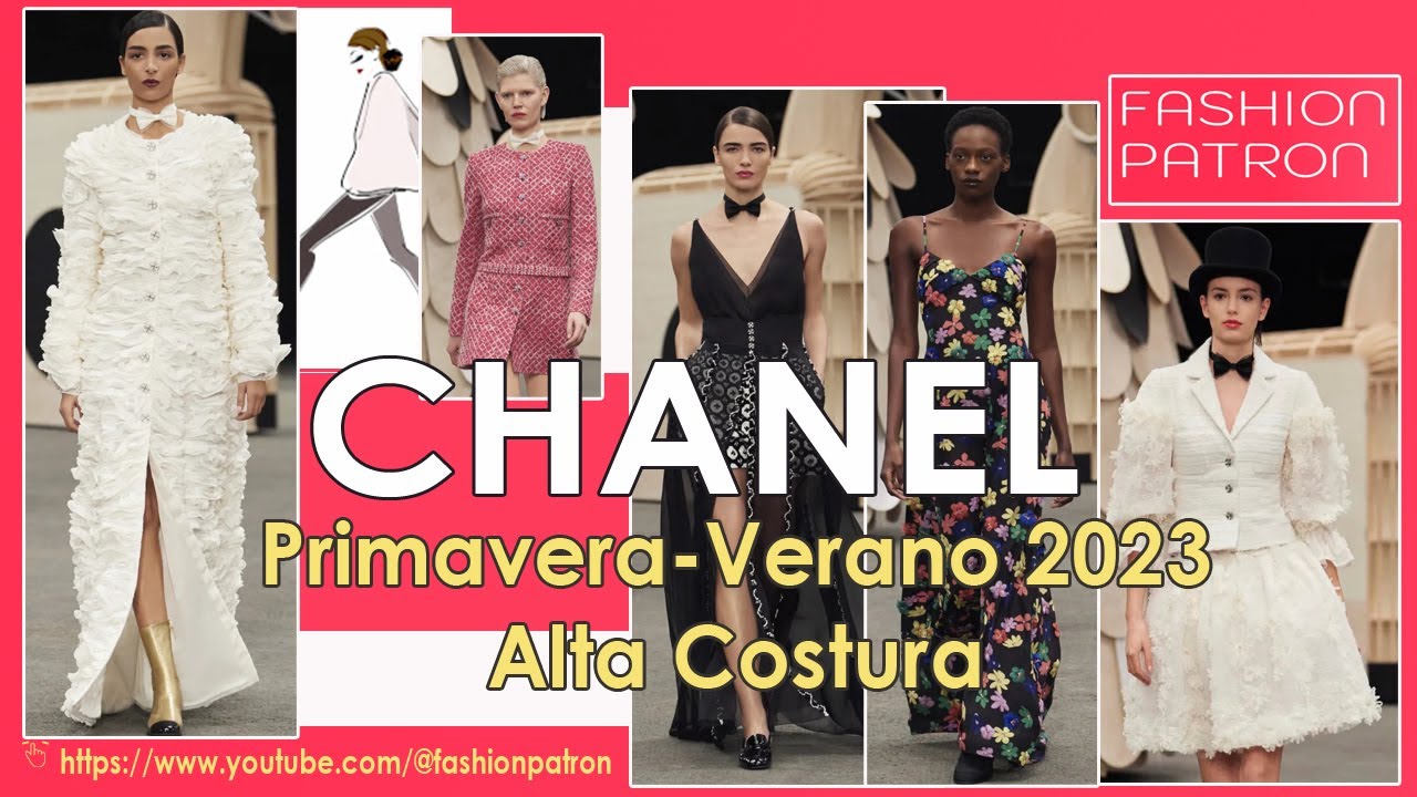 CHANEL primavera-verano 2023. Pasarela Alta Costura. 22 modelos