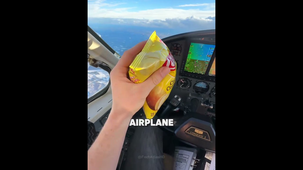 Why Bottles Squirt Liquid On A Plane ✈️