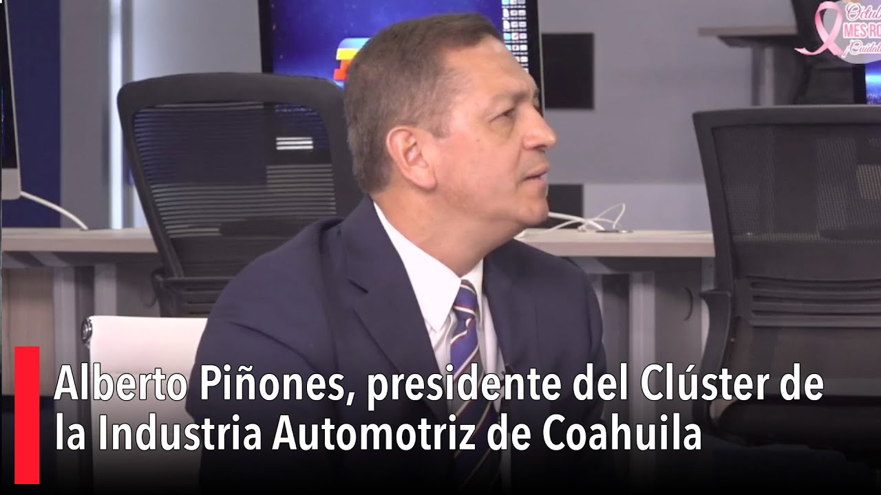 Alberto Piñones, presidente del Clúster de la Industria Automotriz de ...