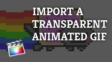 Final Cut Pro X Tutorial: Import an Animated GIF with Transparency