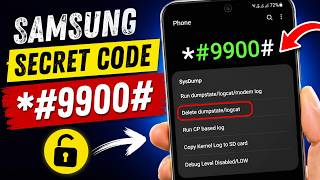 Samsung Secret Code #9900# | Delete Dumpstate/Log Files screenshot 3