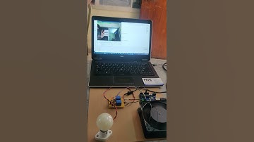 Home Automation using hand gesture (Arduino and python opencv)#arduinoproject #python #opencvpython