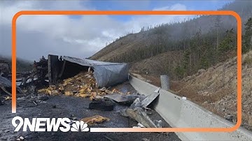 3 killed in semi crash on westbound I-70 near Eisenhower Tunnel