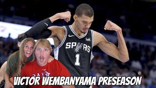 Victor Wembanyama - BEST PLAYS & Highlights from 2023 NBA Preseason 🔥