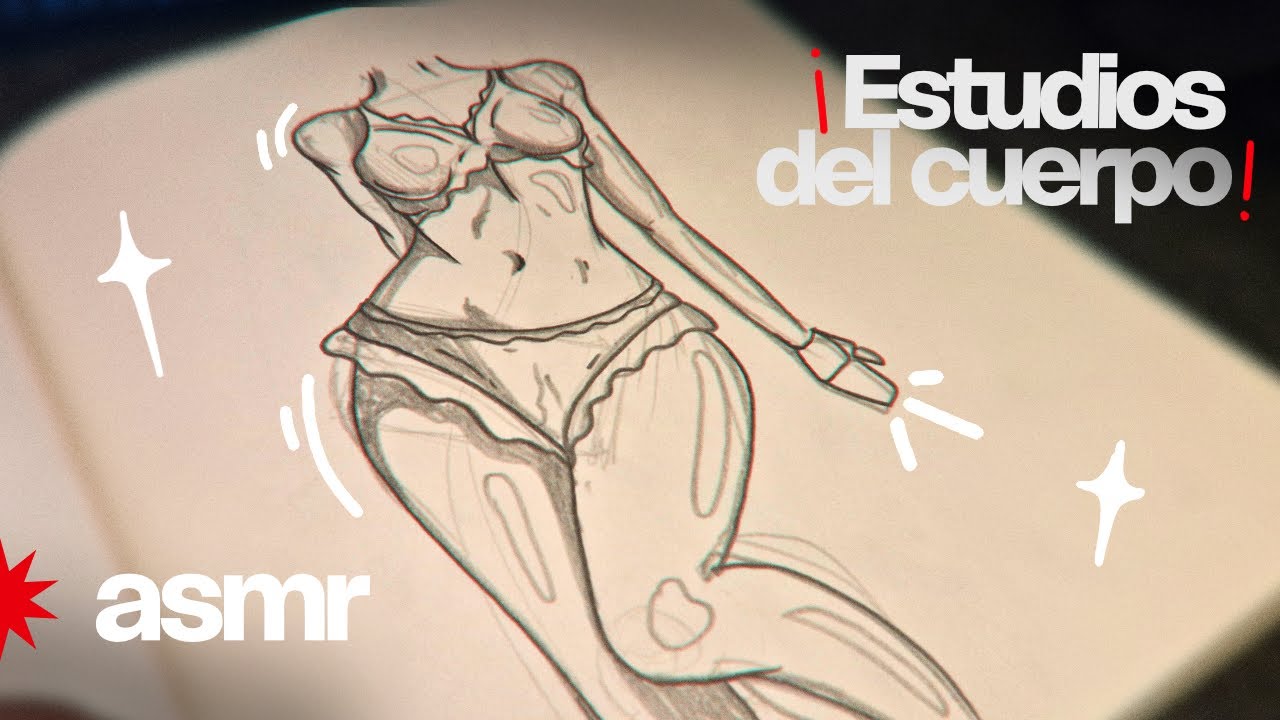 ASMR en ESPAÑOL, Práctica de DIBUJO con MOUTH sounds y SUSURROS ✦