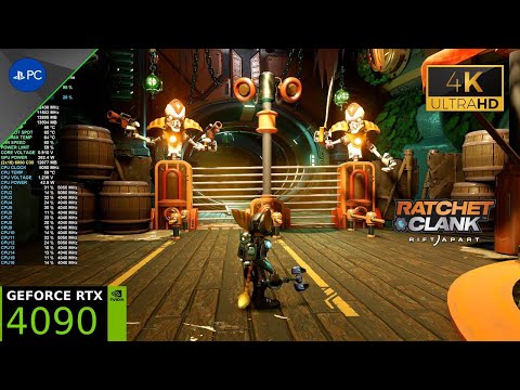 Ratchet & Clank: Rift Apart PC Gameplay [4K] DLSS Quality, Ray Tracing ON | RTX 4090 | R7 7800X3D