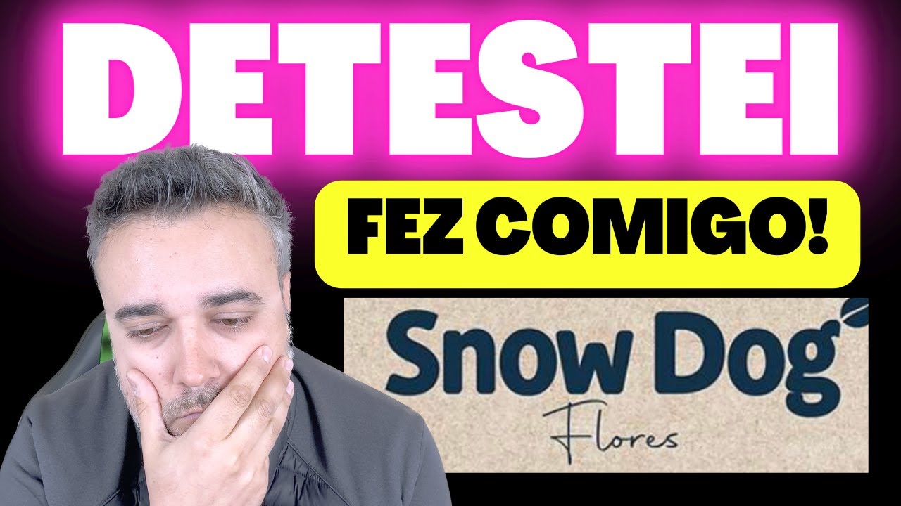 DETESTEI o que ração SNOW DOG FEZ COMIGO!!!