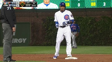 NYM@CHC: Russell hits an RBI double to right field