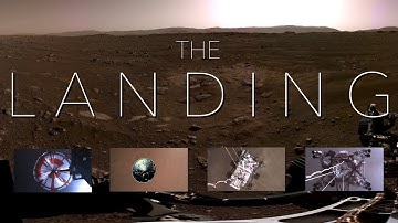 Perseverance rover Mars landing/ Cinematic full screen/ music: Queen