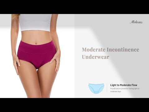 Molasus Incontinence Underwear for Women 