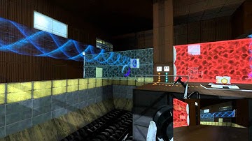 Portal 2 Coop map - Space Gardens Part 2