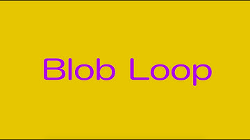 Blob Loop (After Effects Animation)