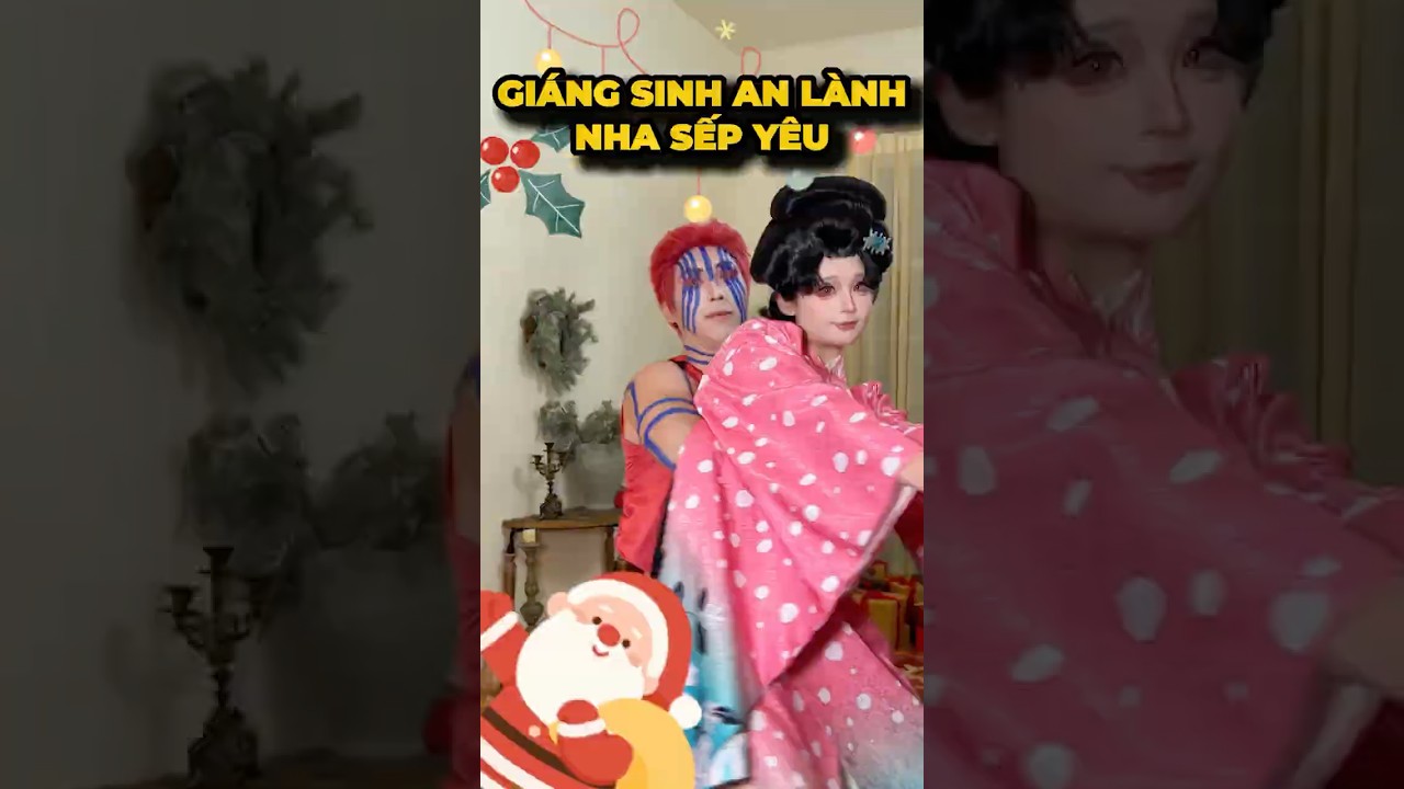 Giáng sinh an lành nha Sếp🎅🏻 #cosplay #shorts #minnacosplay