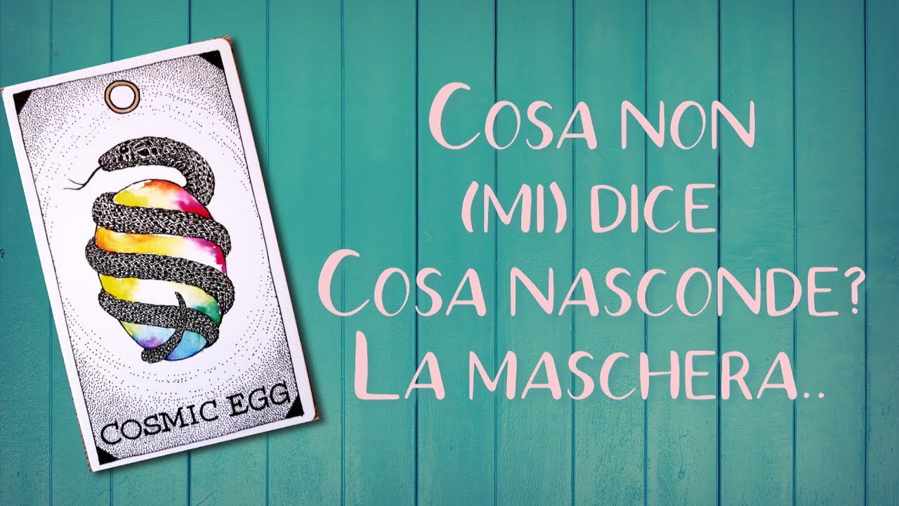 Cosa non (mi) dice? Cosa nasconde? la maschera, Lettura tarocchi interattivi