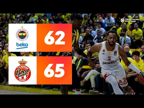 Fenerbahce - AS Monaco | Tight DEFENSE in PLAYOFFS Game 4 2023-24 Turkish Airlines EuroLeague