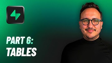 Tables with @Supabase — Course part 6 (2025)