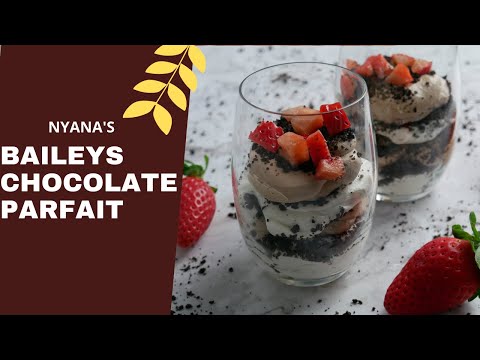 Baileys Chocolate Parfait Recipe | The Perfect Date Night Dessert | Valentine's Day Dessert Recipe