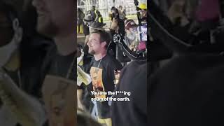 Celebrity Vile Anti-ICE Protester Spits at Agent as Newark Crowd Chants 'Go Kill Yourselves' #shorts Wealth