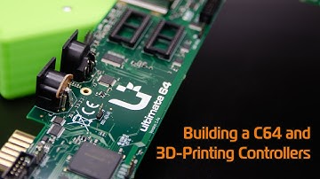 Building a Commodore 64 and 3D-Printing Controllers