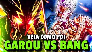 GAROU VS SILVER FANG - VEJA COMO FOI! ONE PUNCH MAN