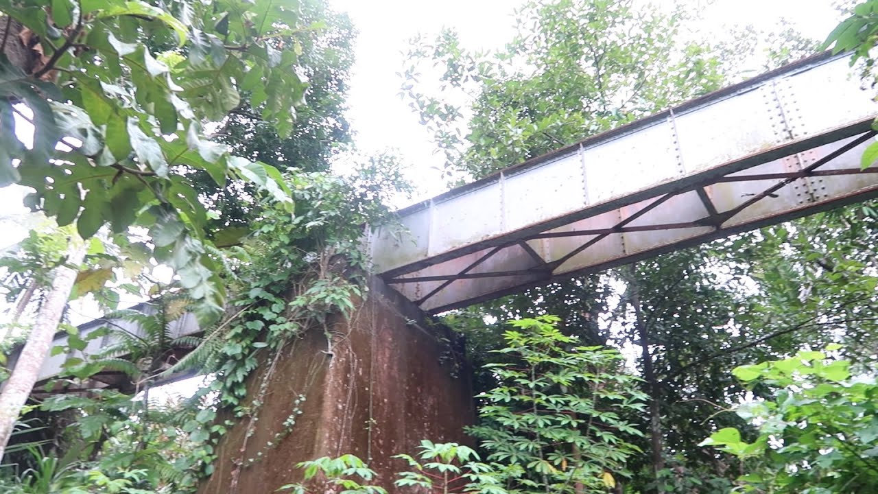 Mencari Jembatan KA Warunggunung Banten || Ternyata Tersembunyi Dibalik Lebatnya Pepohonan ||