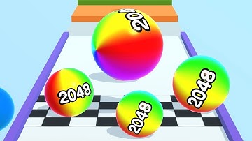 Ball Run 2048 - All Levels Gameplay Android,iOS (Level 178-183)