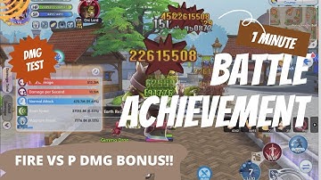 ROX FIRE ENHANCEMENT VS P DMG BONUS - BATTLE ACHIEVEMENT DAMAGE TEST!! RAGNAROK X NEXT GENERATION