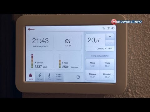 Eneco Toon slimme thermostaat en energiemeter review - Hardware.Info TV