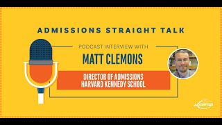 Harvard Kennedy School: An Interview with Admissions Director Matt Clemons