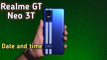 How To Change Date And Time In Realme GT Neo 3T, Realme GT Neo 3T,Change Date And Time
