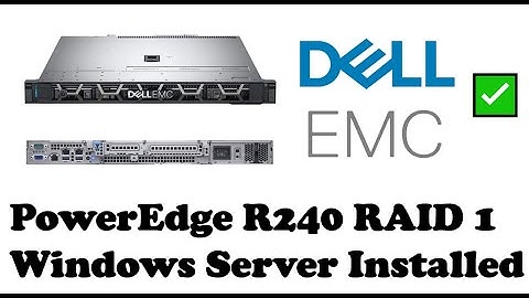 Dell PowerEdge R240 RAID 1 + Windows Server 2019 Install 🔧 Step-by-Step Guide