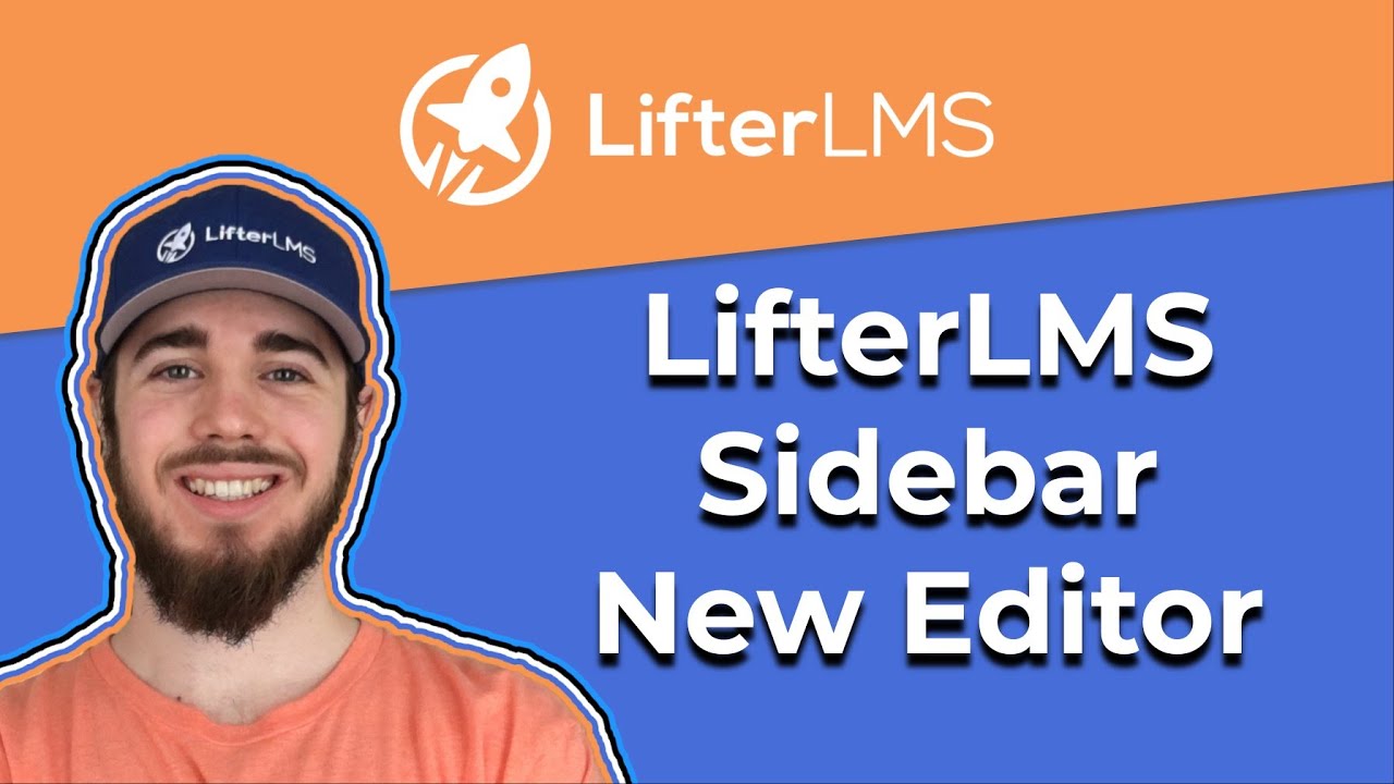 How to Edit the Sidebar in LifterLMS (With the New Widget Editor)