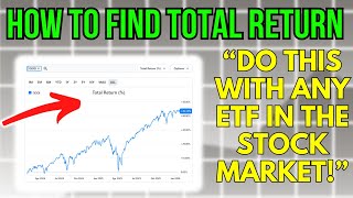 Find ANY ETFs Total Return With This Tool (100% FREE)