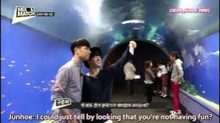 KS9 - Jinhwan & Junhoe video call Bi @ MIX & MATCH Episode 7 [HD EngSub l 141023]