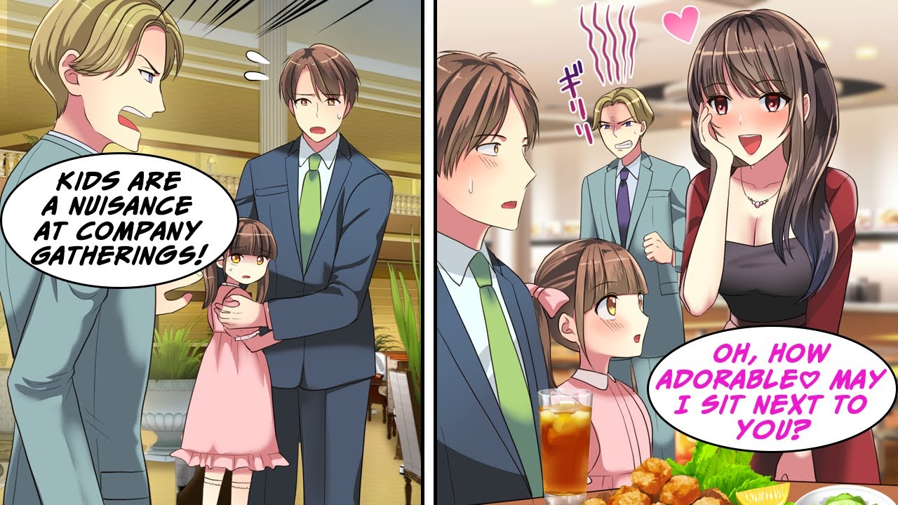 [Manga Dub] My boss called My niece a nuisance at party, but the cold CEO appeared...!? [RomCom]
