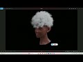 Blender 4.5 tutorial :Curly Afro hair tutorial.Blender4.5教程：卷曲非洲发型教程