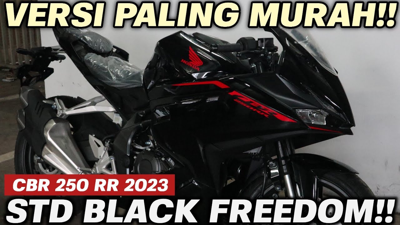VERSI TERMURAH‼️250 RR 2023 STD BLACK FREEDOM🔥