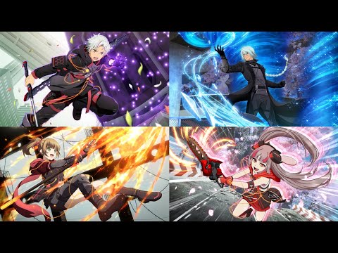 イクス　ヴェイグ　レイア　メルクリア　コラボ鏡装・コラボ魔鏡技『テイルズオブザレイズ』『SCARLET NEXUS』