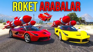 999 Kat Hızlı Roket Ferrari Arabalar Oyuna Geldi - GTA 5