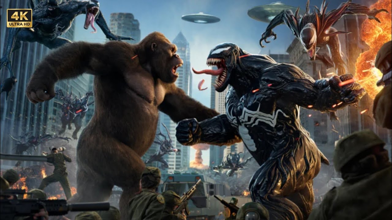 Venom Alien Vs King King & Military Forces Save Earth | Sci-Fi Monster | Cinematic 2026