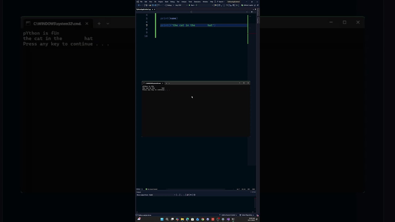EP5.5 7/10 Python Strings Deep Dive (Slicing, Methods, f‑Strings, Indexing)