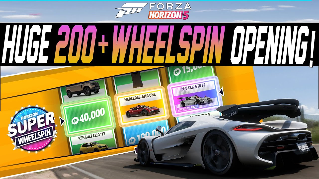 forza horizon 5 cars with super wheelspin Amee Stowe