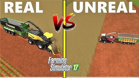 Farming Simulator 17 : REALISTIC vs UNREALISTIC FARM!!! -Poplar Job!!  Gameplay Comparison 2