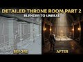 Modeling a detailed throne room in Blender Part 2