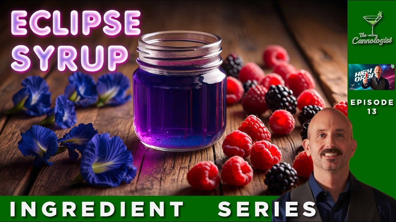 How to Make Eclipse Syrup | Berry & Butterfly Pea Mocktail Ingredient (High Orbit)