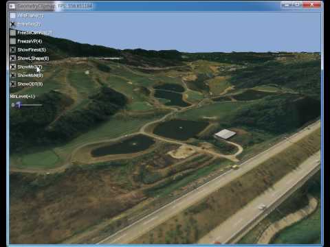 GPU based Geometry Clipmaps